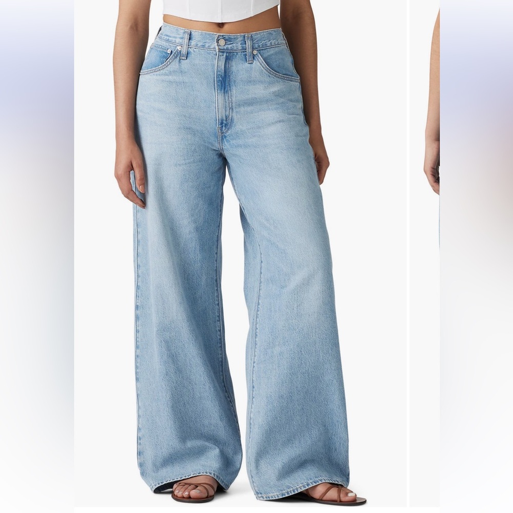 Levi’s cinch baggy wide leg jeans